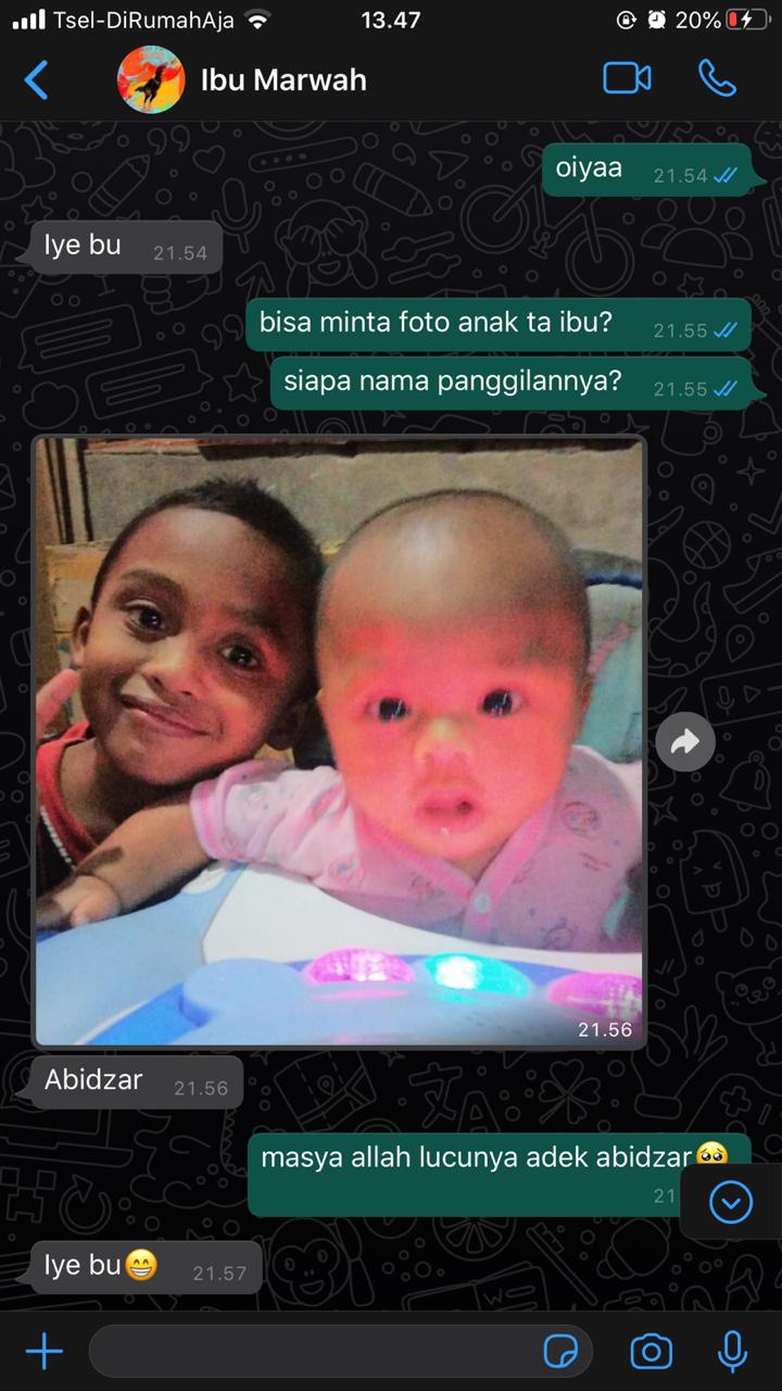Follow up Ibu Marwah dan Adik Abidzar